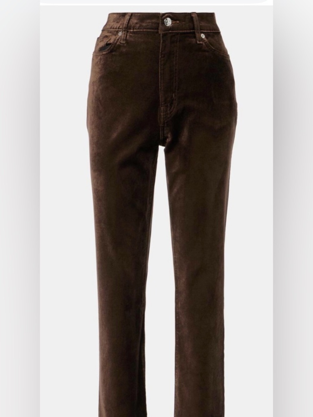Frame Denim Dark Brown Le  Sleek Straight size 27